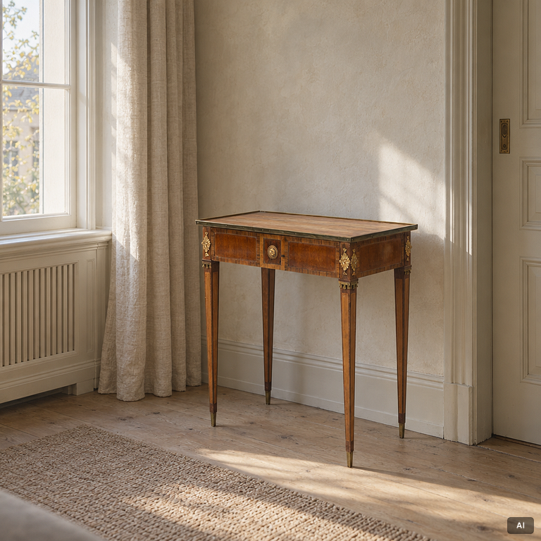 Ladies’ work table, Gustavian, in the manner of Ander Lundelius, late 18th century.