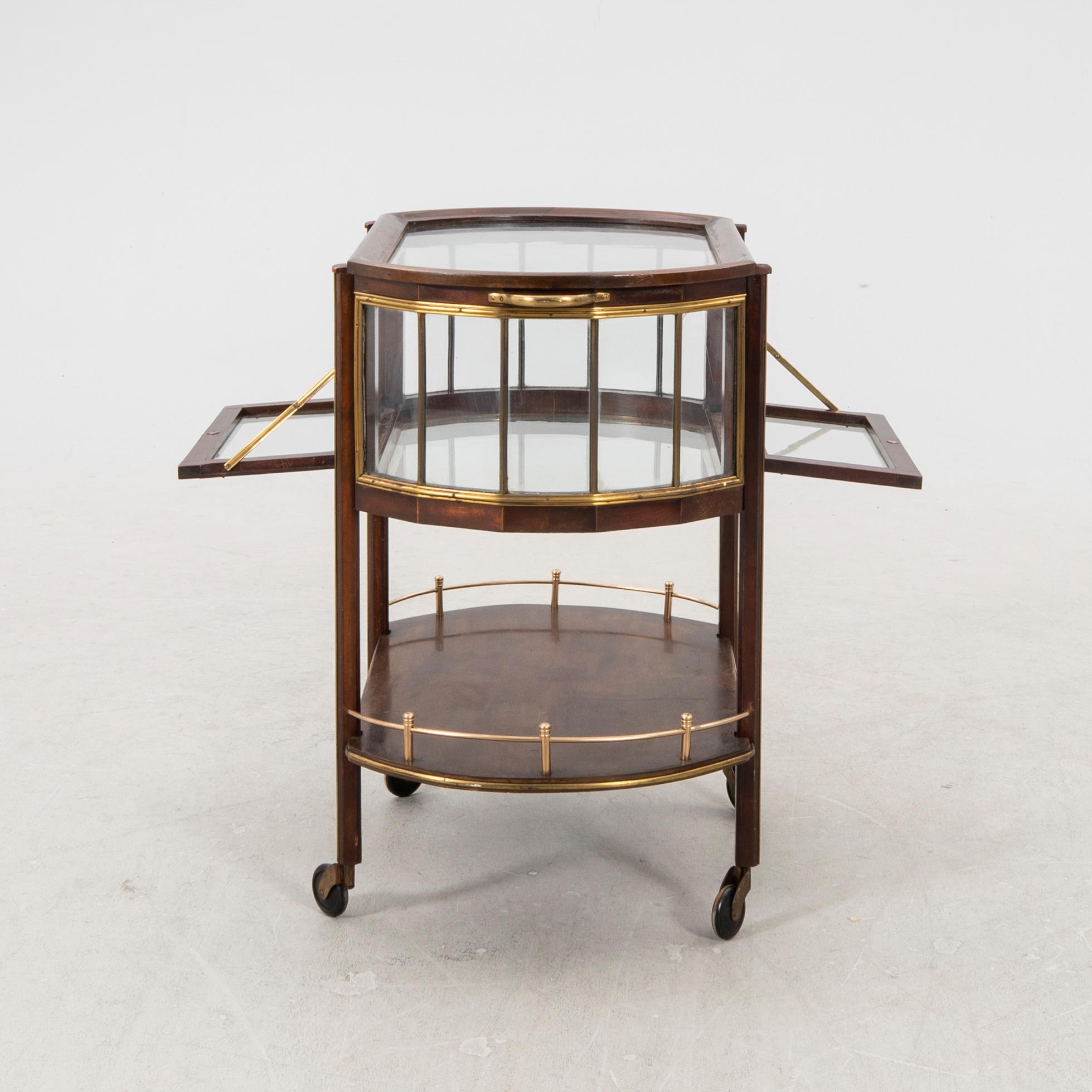 A serving trolley first half of the 20th century.