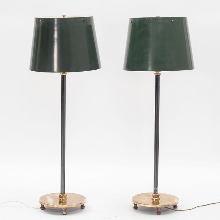 Josef Frank, a pair of model 2564 floor lamps for Firma Svenskt Tenn.