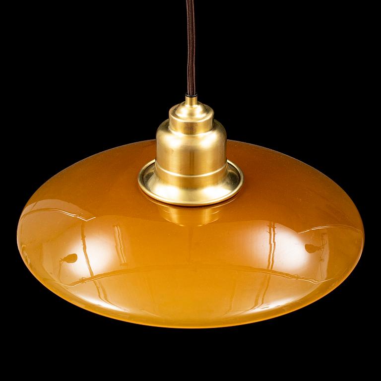 POUL HENNINGSEN, a limited edition 'PH 3 1/2 - 3' copper pendant, for Louis Poulsen, 21st century.