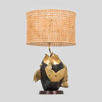 A 1960s/70s tablelamp.