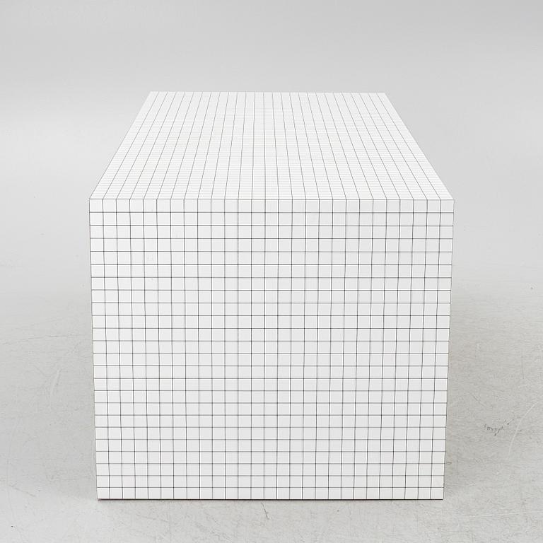 Superstudio, matbord, "Quaderna", Zanotta, Italien.