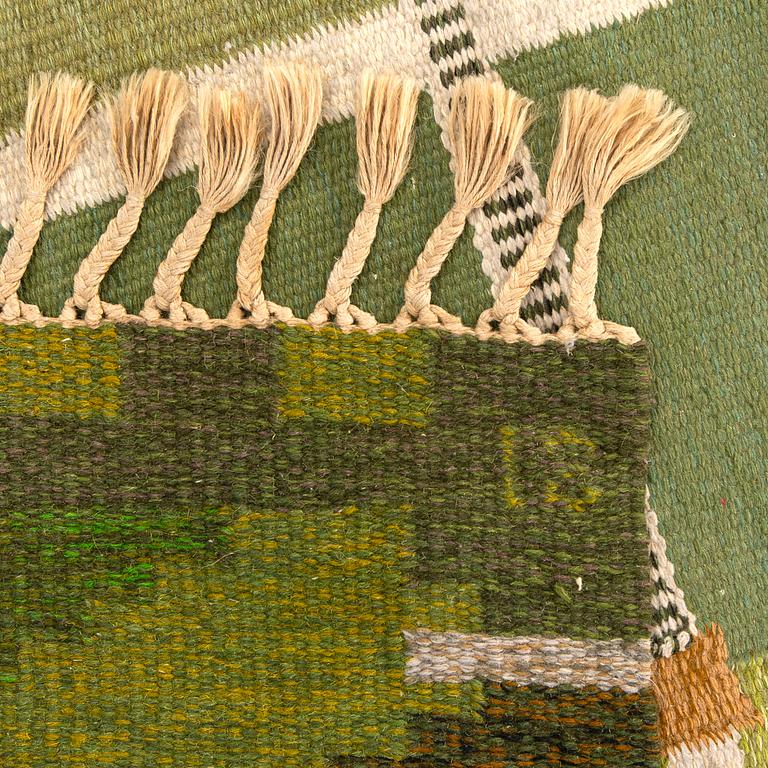 A Swedish flat weave carepet Ingegerd Silow 297x197 cm.