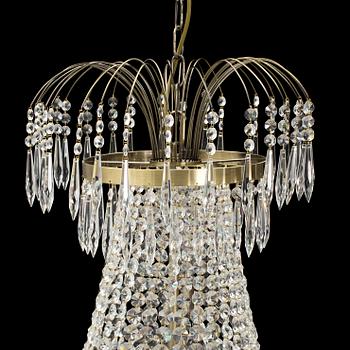 CHANDELIER, gustavian style, late 20th / early 21th century.