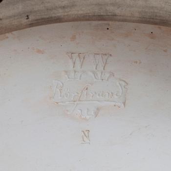 PIEDESTAL, majolika, Rörstrand, 1800/1900-tal.