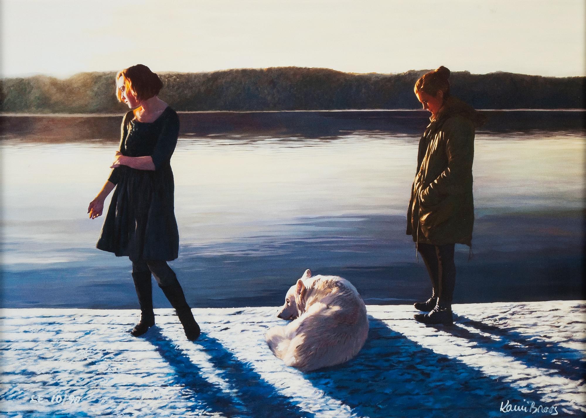 Karin Broos, giclée print, signed and numbered SE 10/90.
