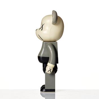 KAWS, 400% BE@RBRICK (Grey).