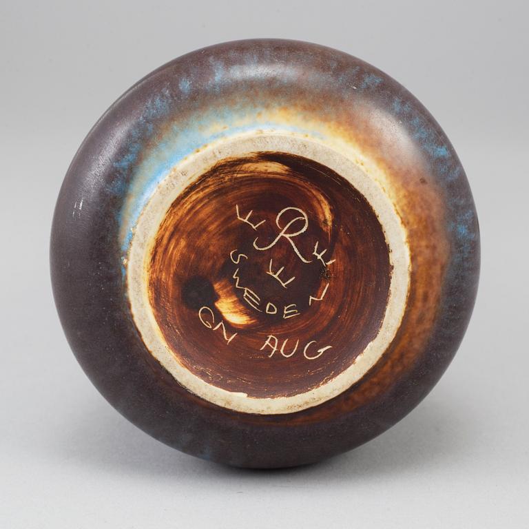 GUNNAR NYLUND, a stoneware vase, Rörstrand, Sweden.