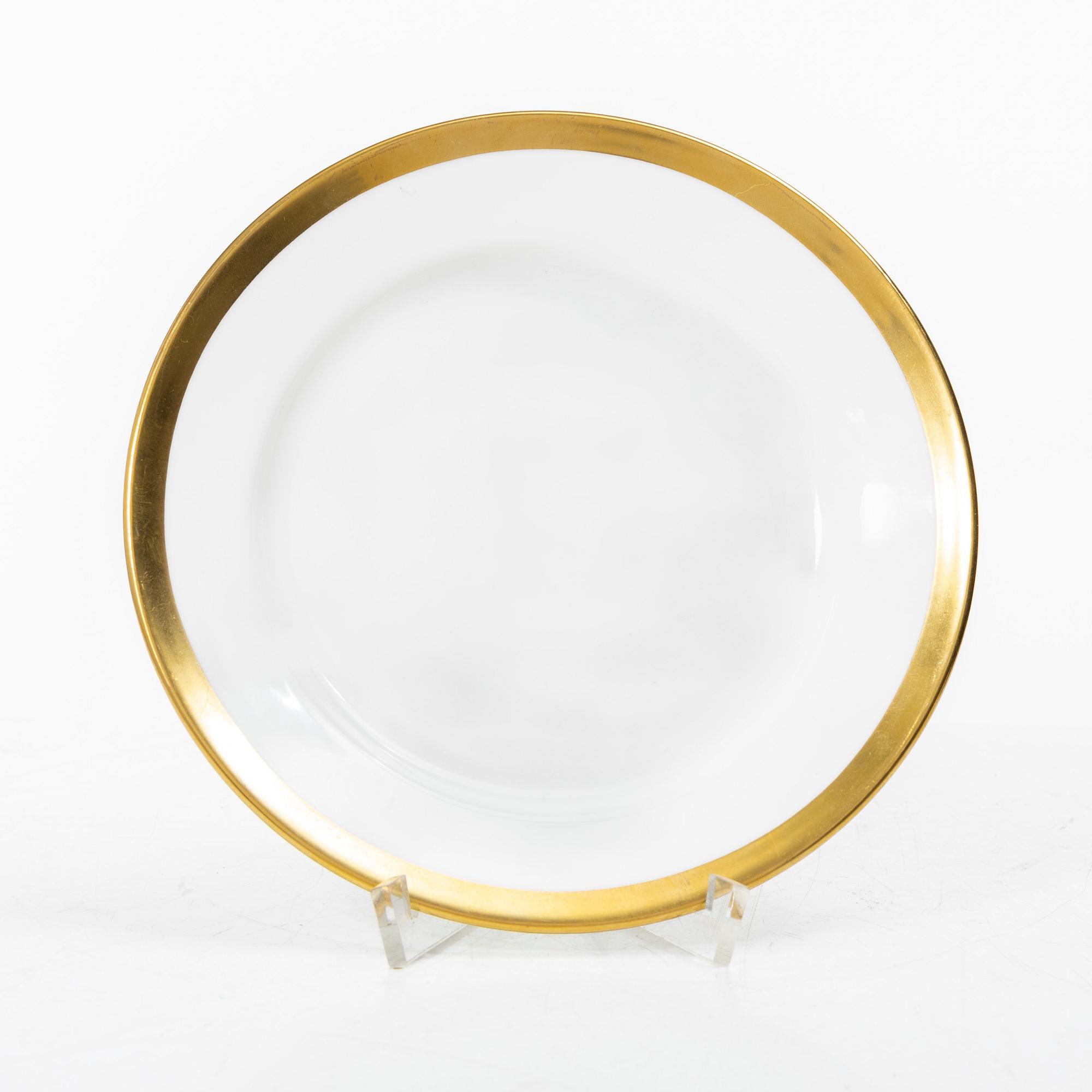 Karin Björquist, a 24 pcs  "Nobel", service, bone china, Orrefors.