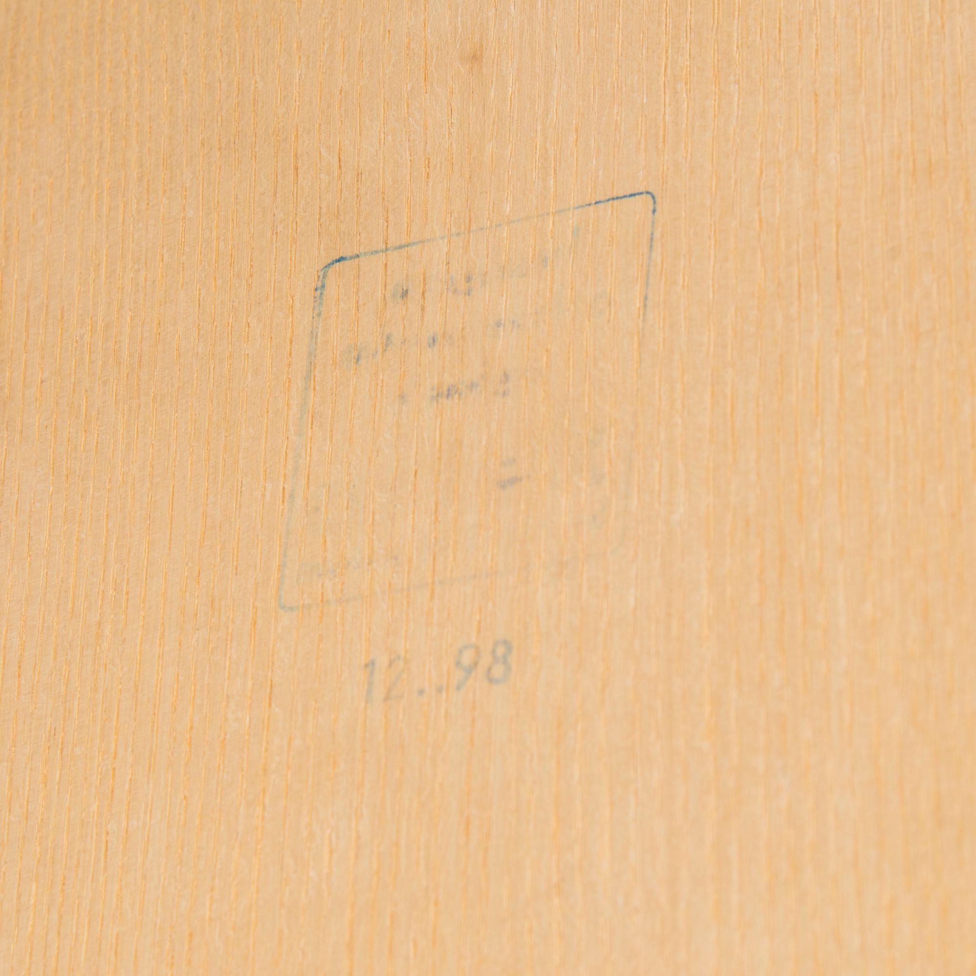 Alvar Aalto, sohvapöytä, malli X800D Artek 1998.