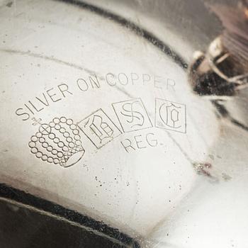 A rococo-style silver plated coffee- and tea service, Birmingham Silver Co, USA, 20th century. (7 pieces).