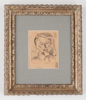 John Jon-And, Självporträtt.