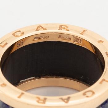 Bulgari, B.Zero1 ring. 18K gold and lapis lazuli.