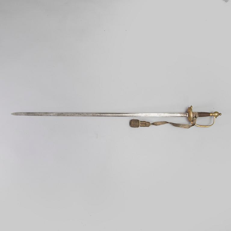 A 19TH CENTURY INFANTRY SWORD.