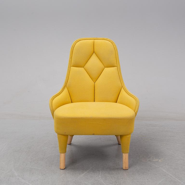 Fredrik Färg & Emma Marga Blanche, an 'Emma' easy chair from Gärsnäs.