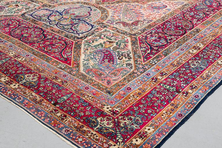 Matto, semi-antique Kerman, ca 457,5 x 317 cm.
