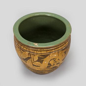 Lattiaruukku, keramiikkaa. Kiina, 1900-luku.