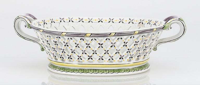 GALLERSKÅL, flintgods. Rörstrand.