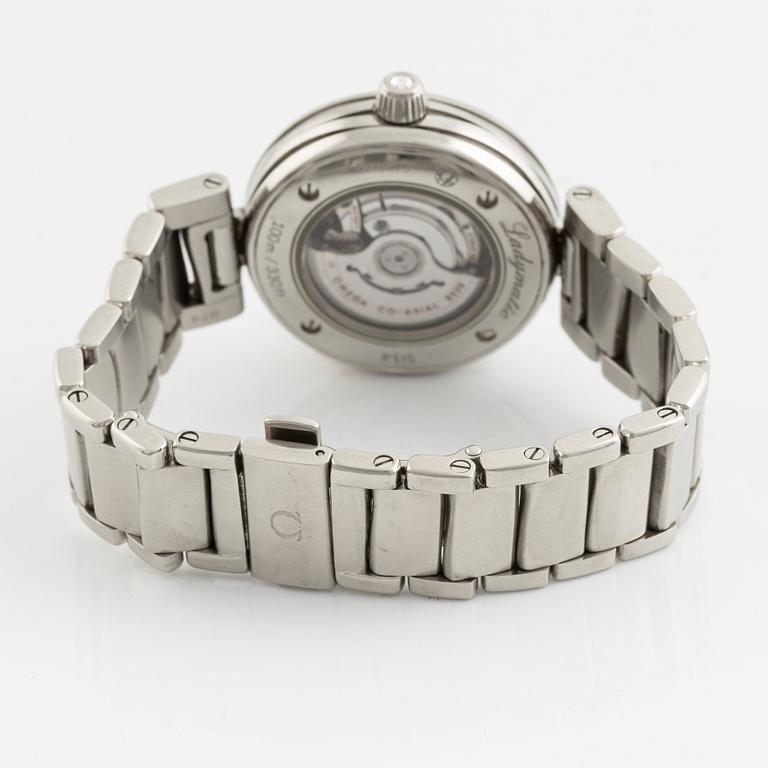 Omega, De Ville, Ladymatic, Co-Axial, "Diamond Dial", Chronometer, armbandsur, 34 mm.