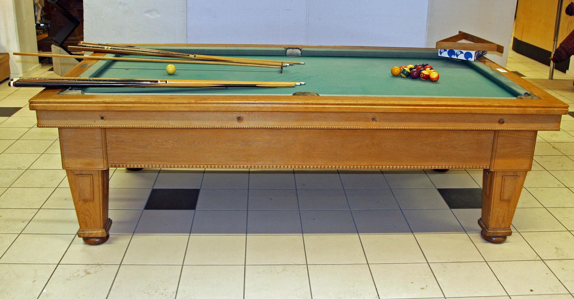 BILJARDBORD, "Asther billiardfabriken Malmö".