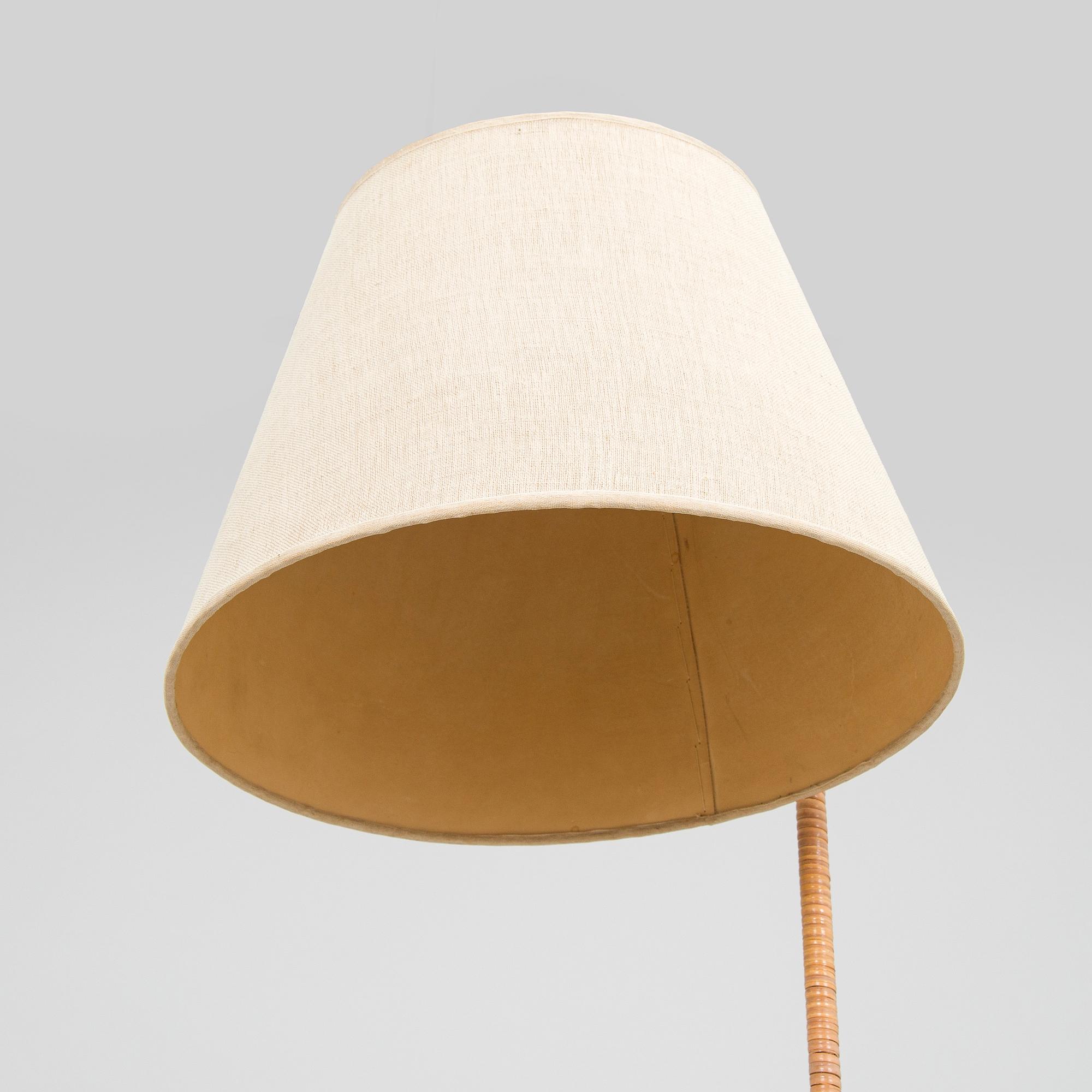 Paavo Tynell, golvlampa, modell 9609, Idman, 1900-talets mitt.