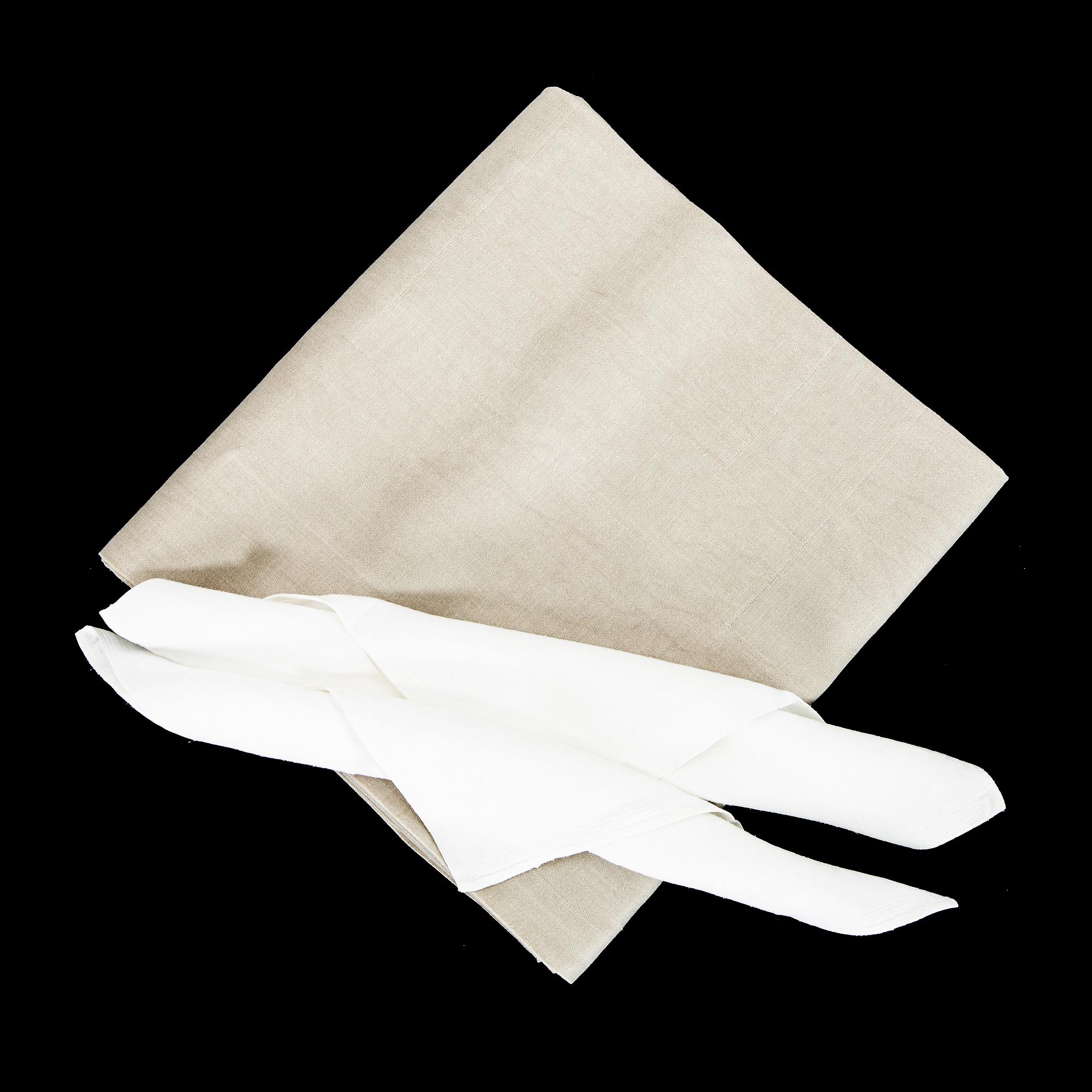 INGRID DESSAU, as Nobel tablecloth and 12 napkins.