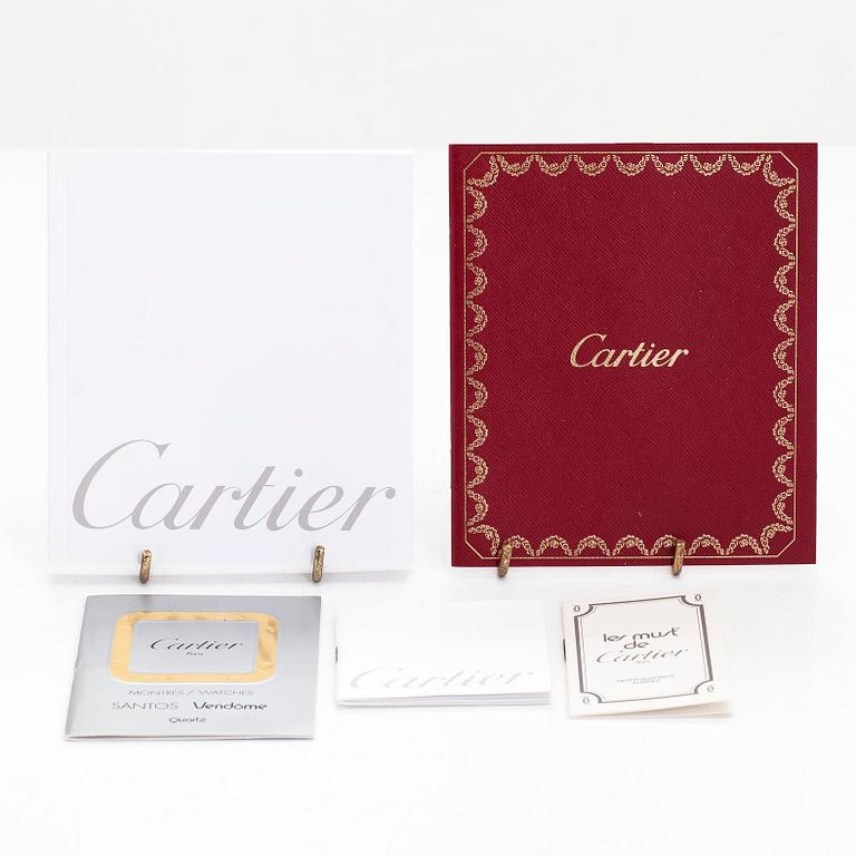 Cartier, Santos Vendôme, rannekello, 27 mm.