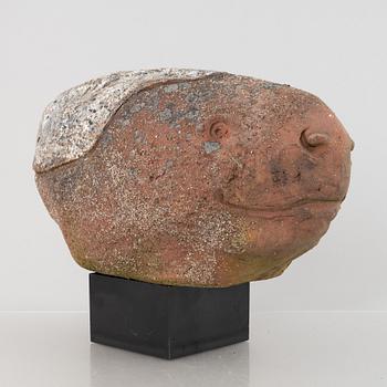 Henrik Allert, a stoneware sculpture, signed.
