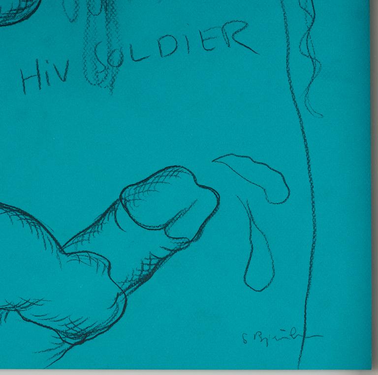 Bjarne Melgaard & Sverre Bjertnaes, "HIV Soldier".