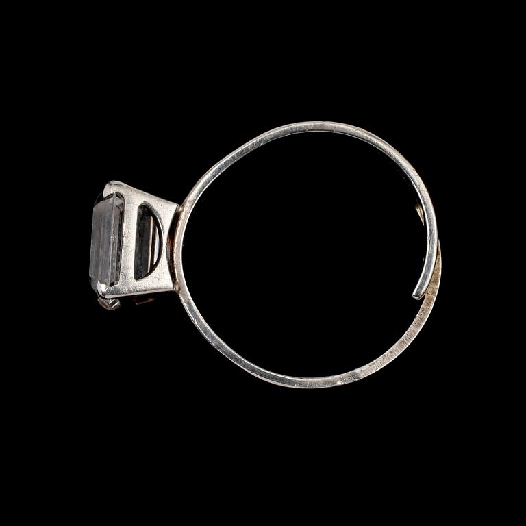 COLLIER OCH RING, sterlingsilver, svenska stämplar, bla HSG 1975.