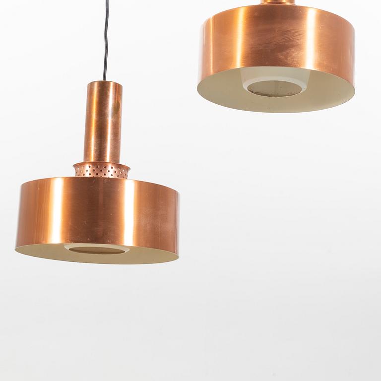 HANS-AGNE JAKOBSSON, a pair of pendants, "T 293", copper.