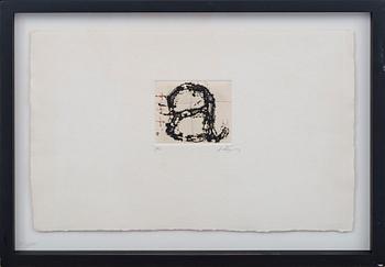 ANTONI TÀPIES, etching, signed and numbered HC.