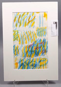 LENNART RODHE, akvarell, monogramsign.