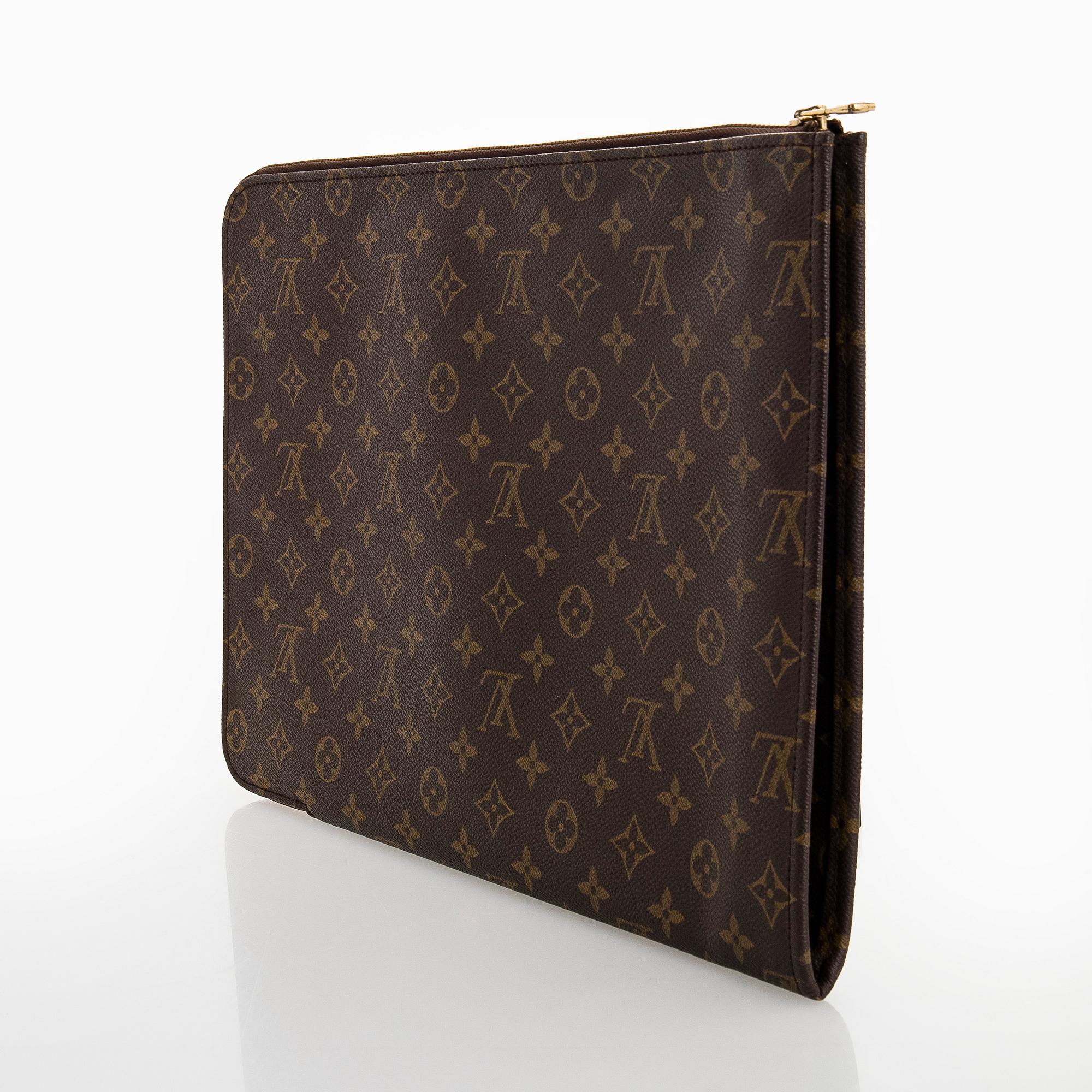 Louis Vuitton, a Monogram Canvas 'Poche Documents' document case.