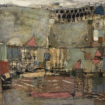 James Coignard, olja på duk, signerad.