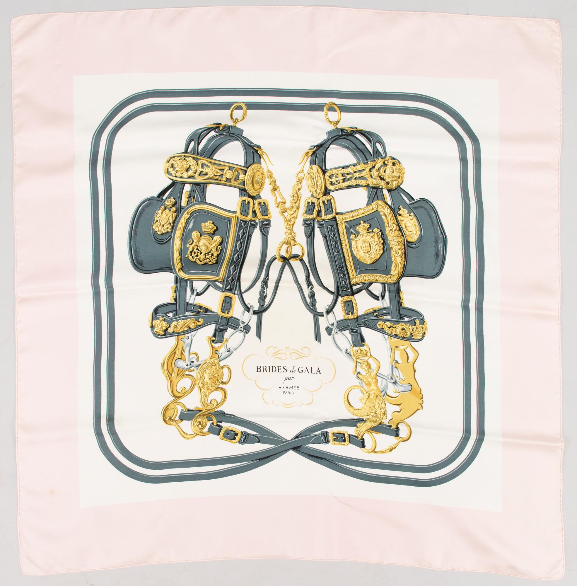 HERMÈS, "Brides de Gala", SCARF, 1960-tal.