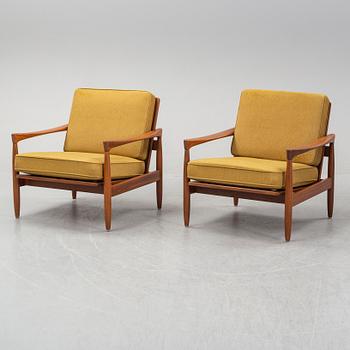Erik Wörtz, fåtöljer ett
par, ”Kolding” IKEA, 1960-tal.