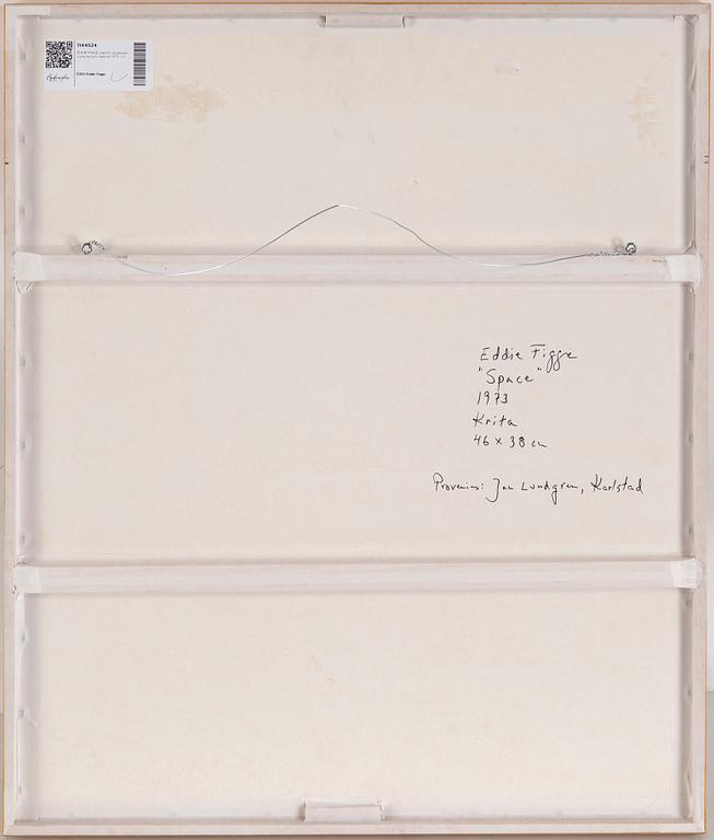 EDDIE FIGGE, pastel on paper, signed and dated 1973.