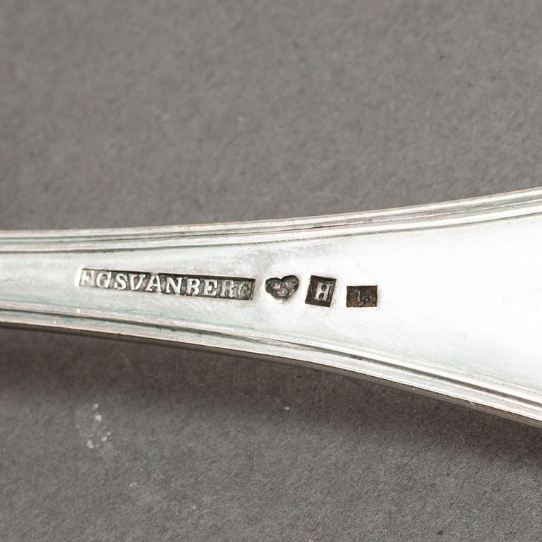 Sixteen 18th and 19th Century silver spoons.