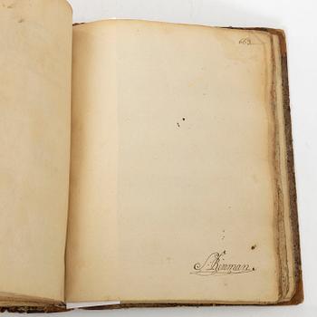 Lars Ericsson Odelstiernas bergsanteckningar.