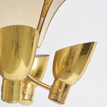Carl-Axel Acking, a rare ceiling lamp model 982, Bröderna Malmströms Metallvarufabrik, Malmö, 1950s.