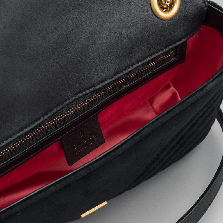 GUCCI, "Marmont Velvet Shoulder Bag".