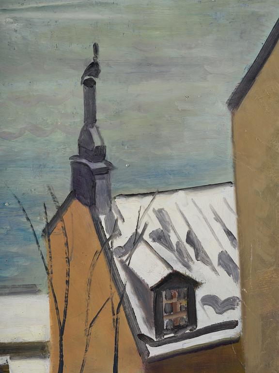 Max Marcus, "Kastellholmen, vinter".