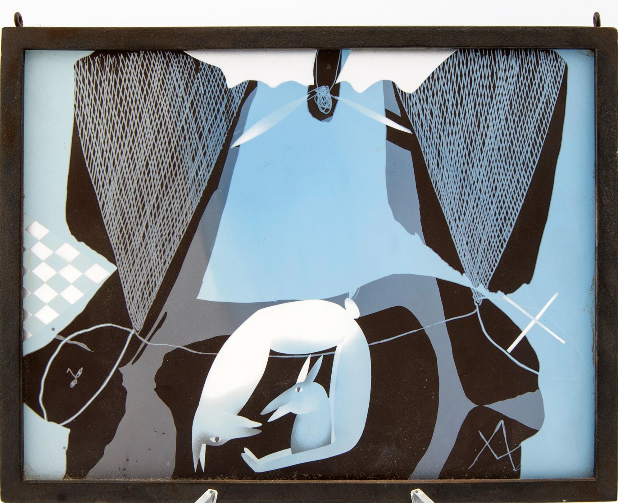 Ann Wolff (Wärff), window, Stenhytta Glasstudio Transjö.