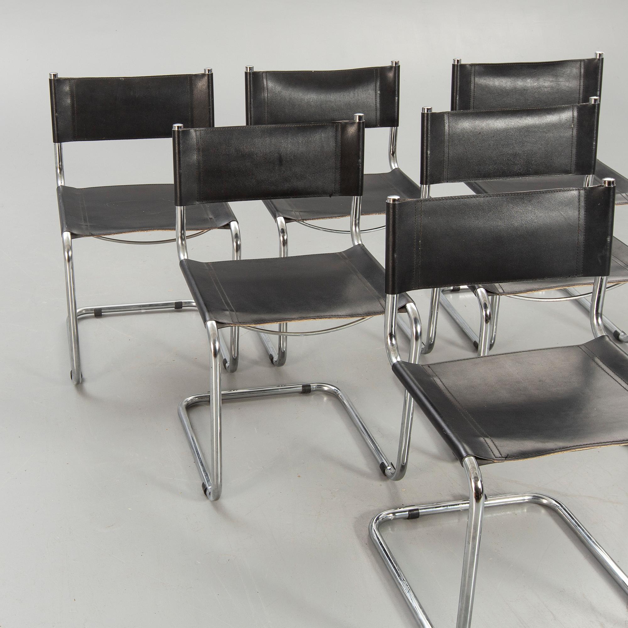 Chairs, Italy, 8 pcs, late 20th century.