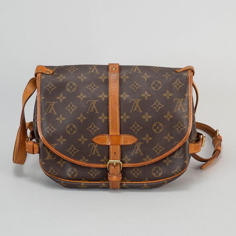 LOUIS VUITTON, 'Monogram Saumur 30'.