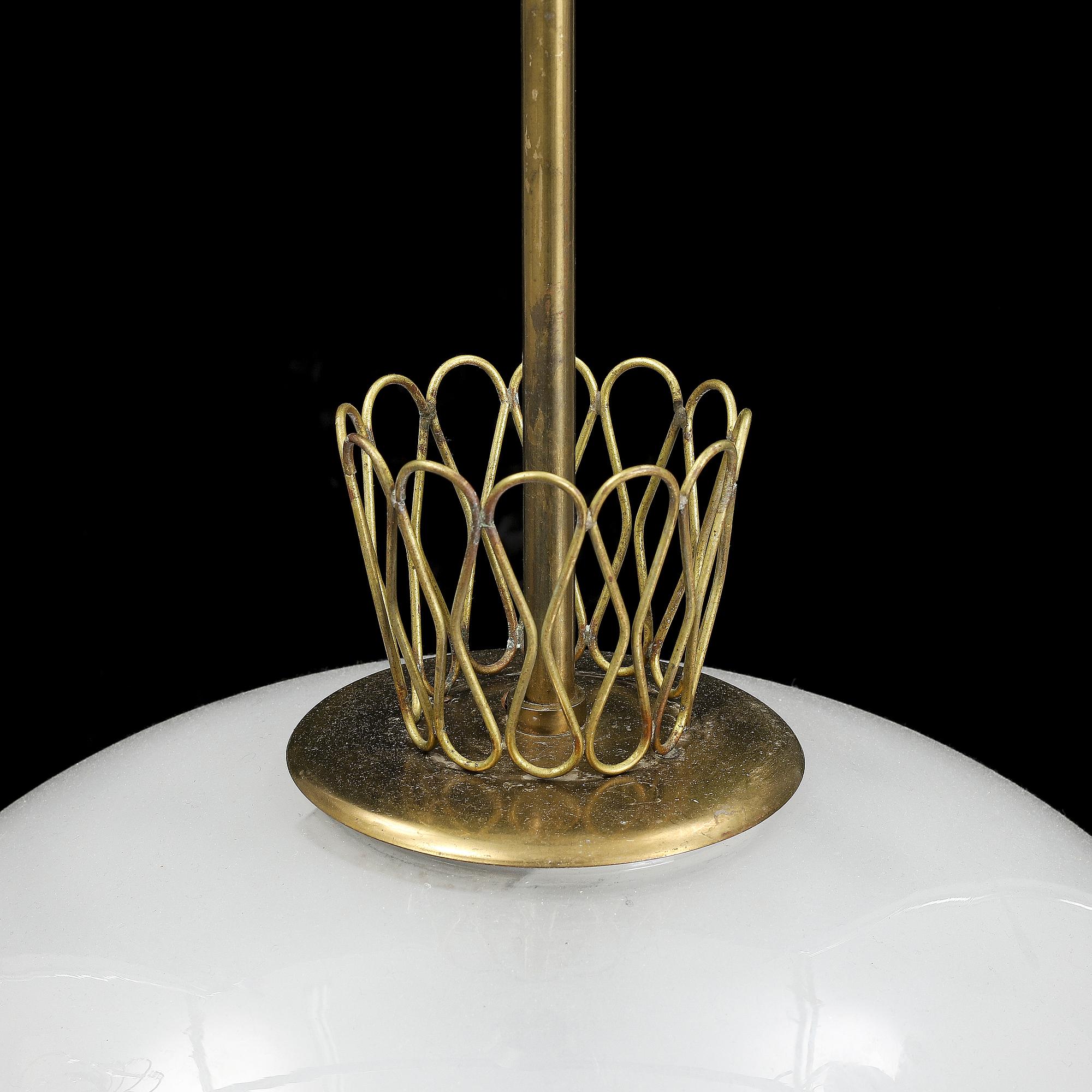 A Swedish Modern ceiling light, 1940's.