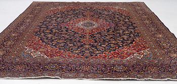 Carpet, Keshan, approx. 400 x 295 cm.
