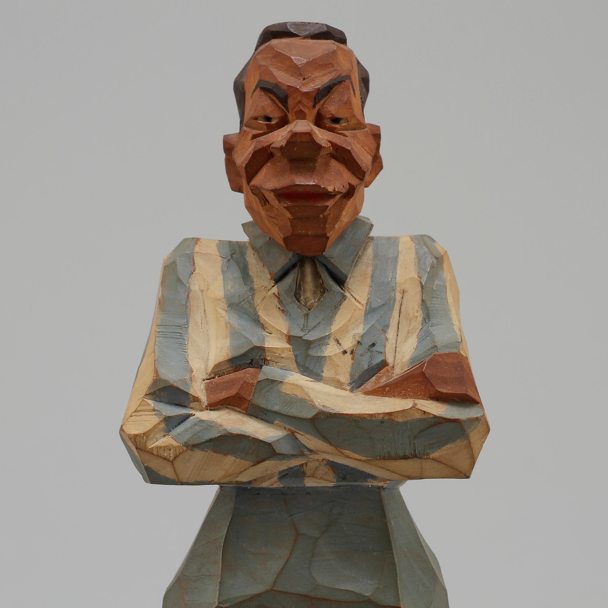FIGURIN, trä, dat 1957.