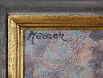 STELLAN MÖRNER, olja på pannå, signerad.